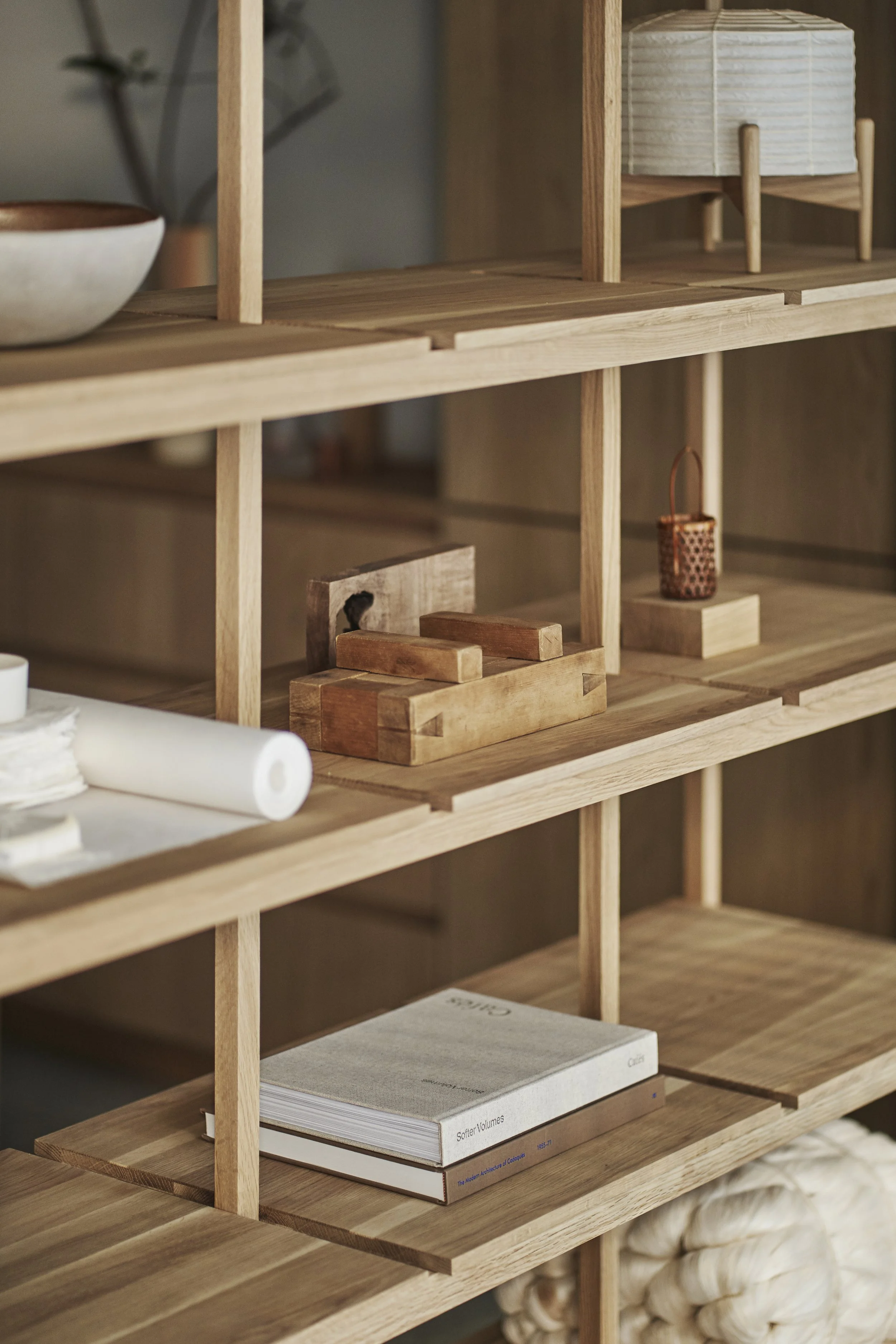 The N–SS01 shelving unit by Norm Architects for Karimoku Case